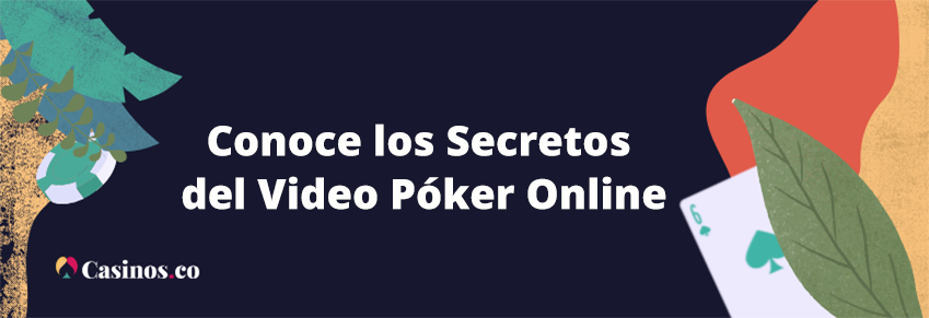 Conoce los secretos del video poker